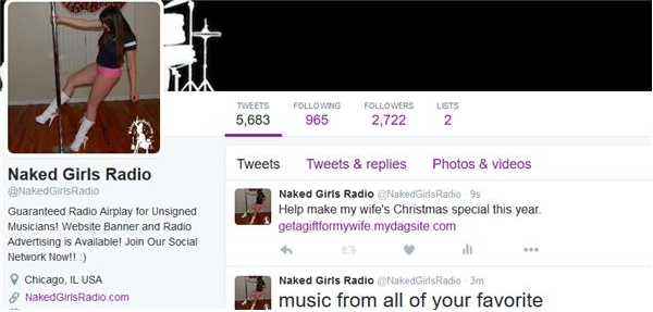 Naked Girls Radio Twitter