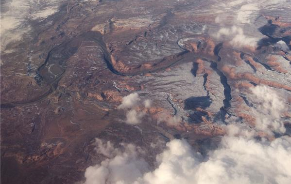 Grand Canyon aerial view