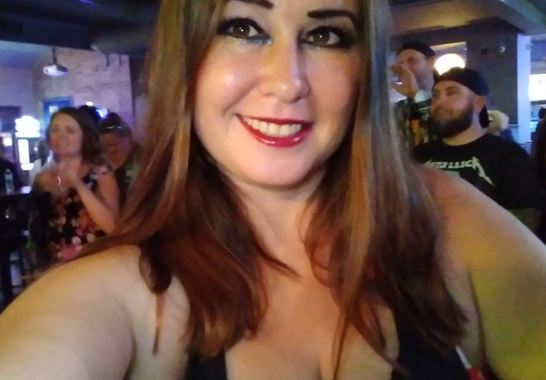 Jessica080806 selfie at Penny Road Pub