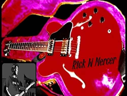 Rick Mercer red guitar artwork