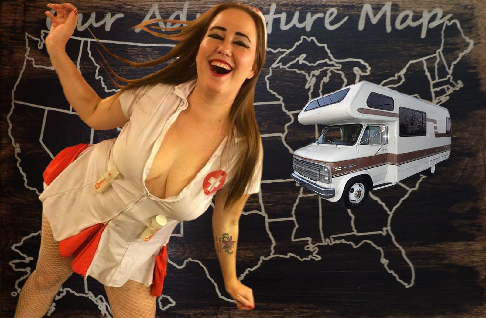 Nurse Filomena RV Travel Map